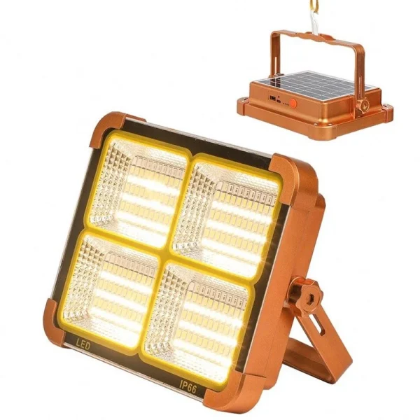 پروژکتور شارژی خورشیدی اسمال سان مدل SL-D8