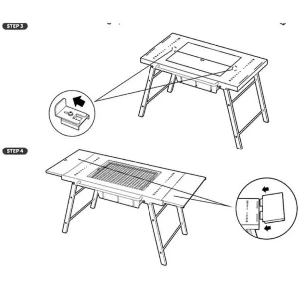 اجاق هیزمی نیچرهایک مدل CNK2350CF018