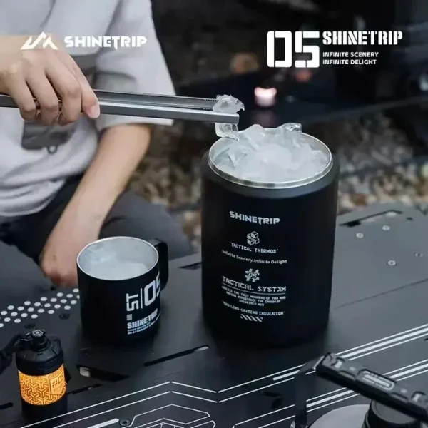 سطل یخ 2 لیتری تاکتیکال ShineTrip سری 05